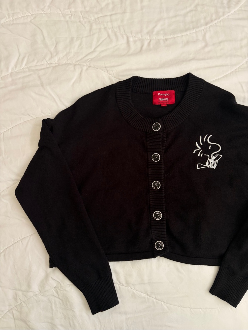 Pomelo x Snoopy Collab Cardigan - Picture 2 of 4